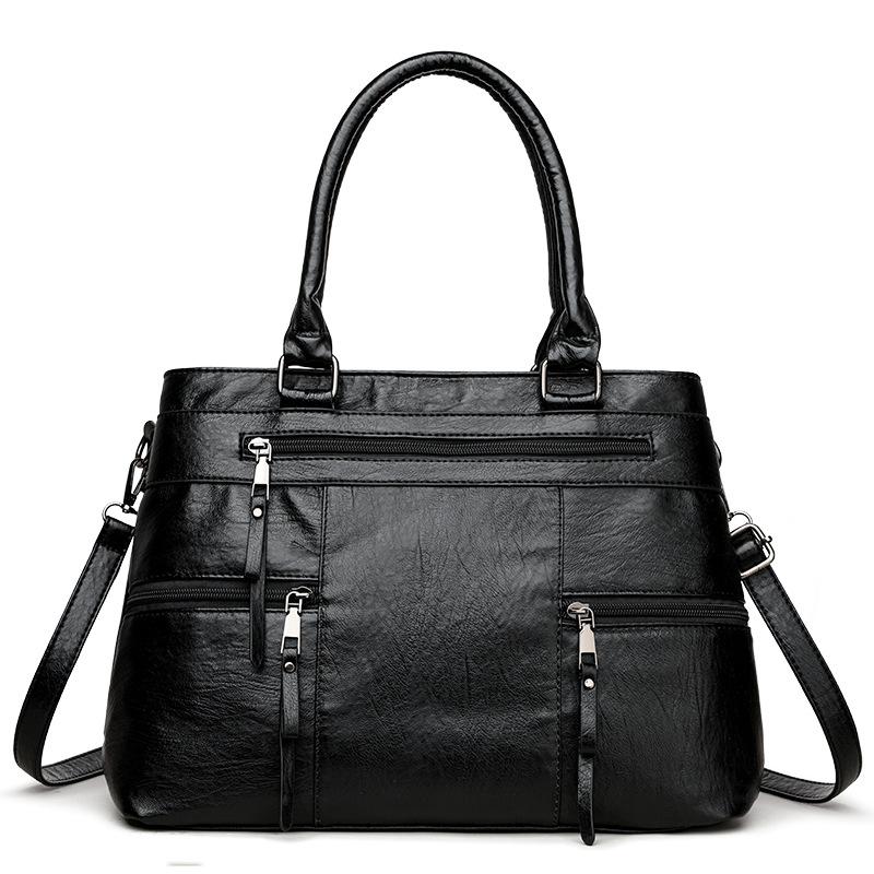 Aurora | Elegant toteveske i skinn