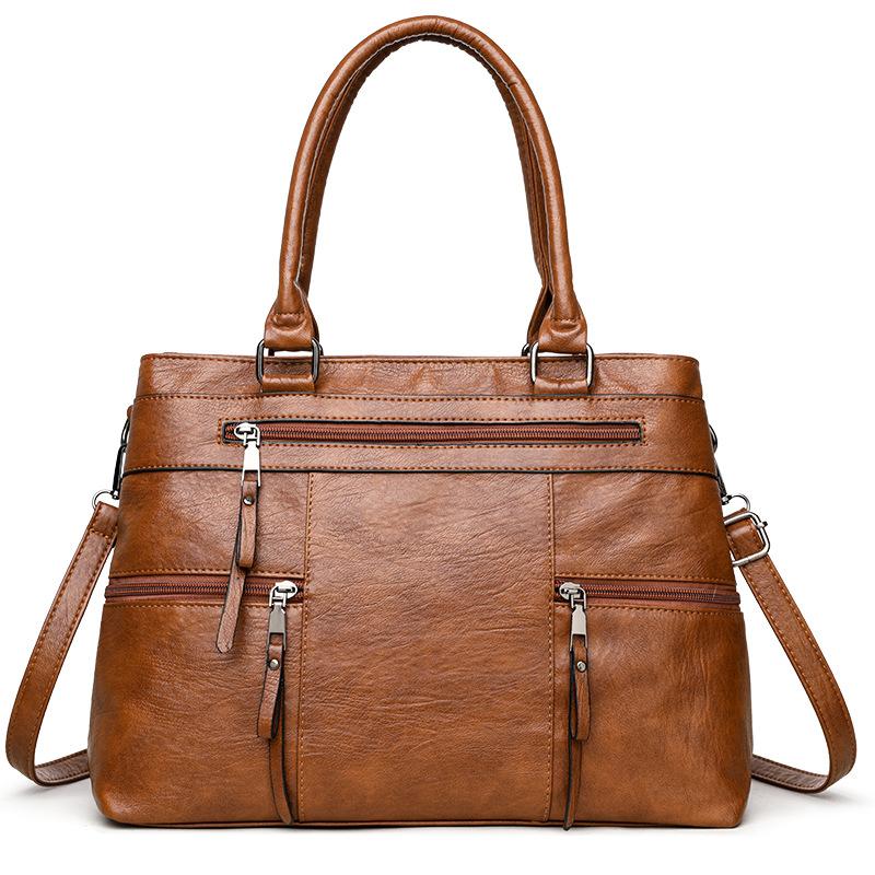 Aurora | Elegant toteveske i skinn